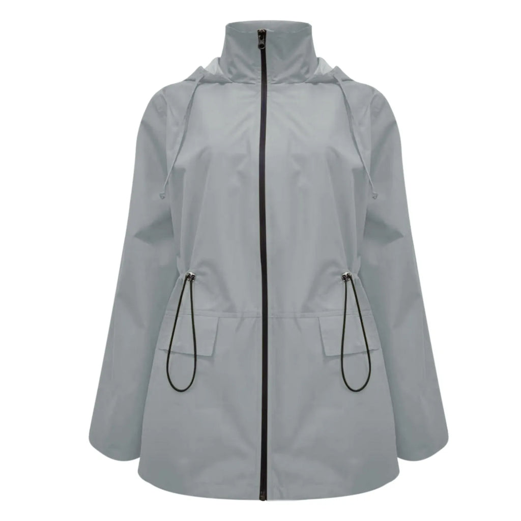 Vesparo - Oversized Hooded Rain Jacket Outdoor Wear — view 4 of 9