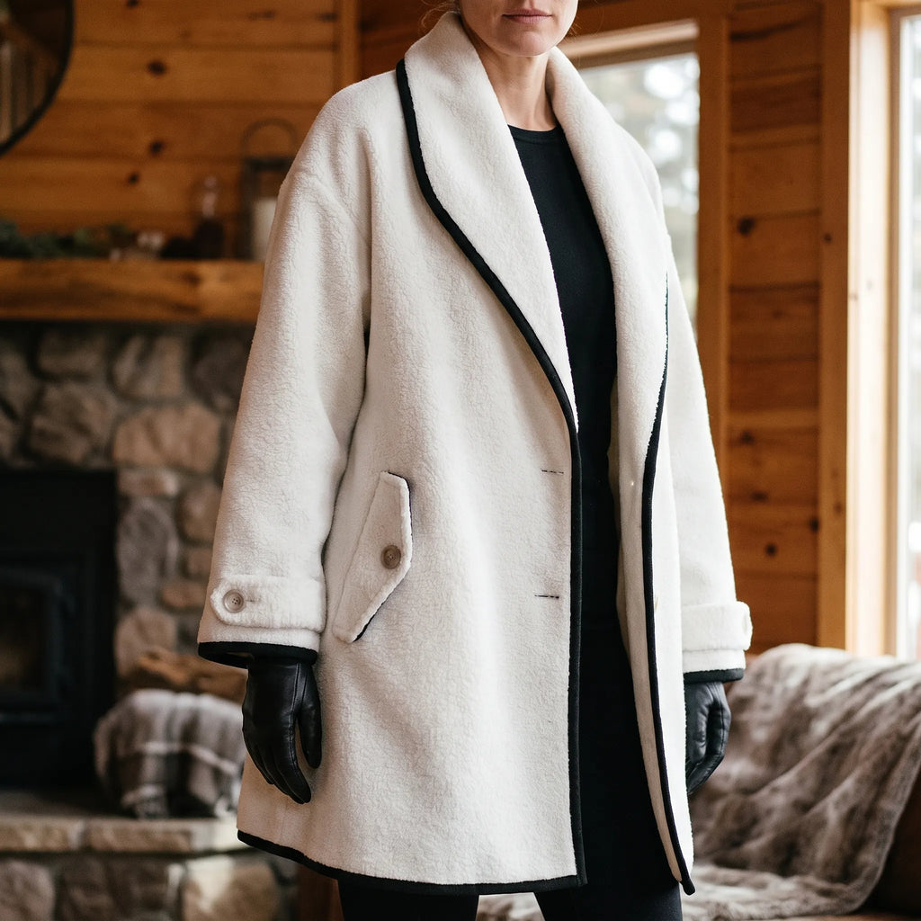 Snugline - Women's Button-Front Winter Jacket Winter Commutes