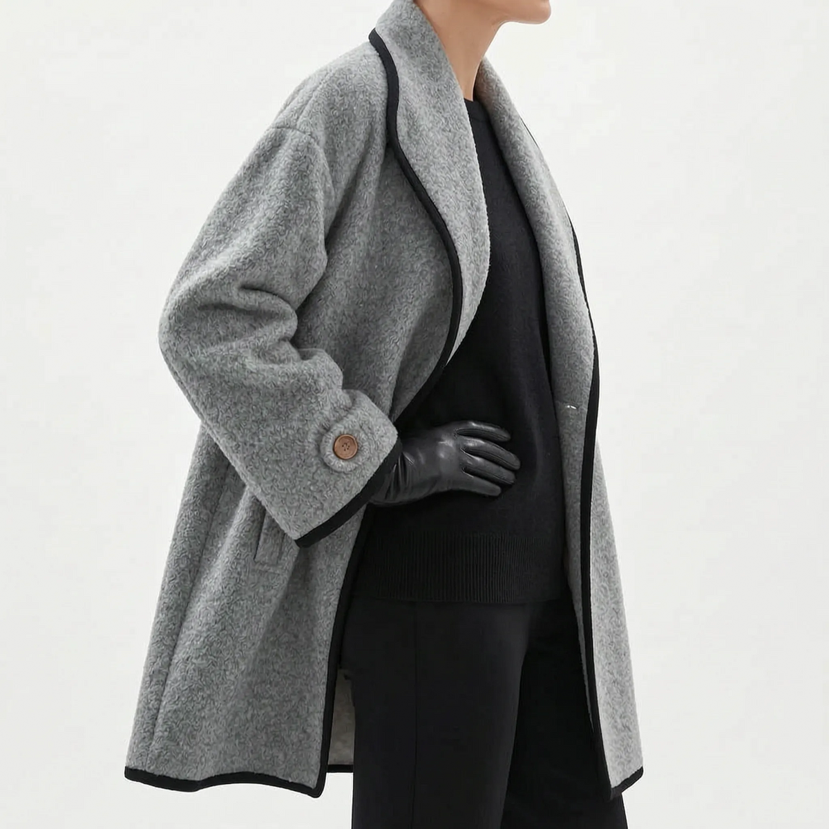 Snugline - Women's Button-Front Winter Jacket Winter Commutes