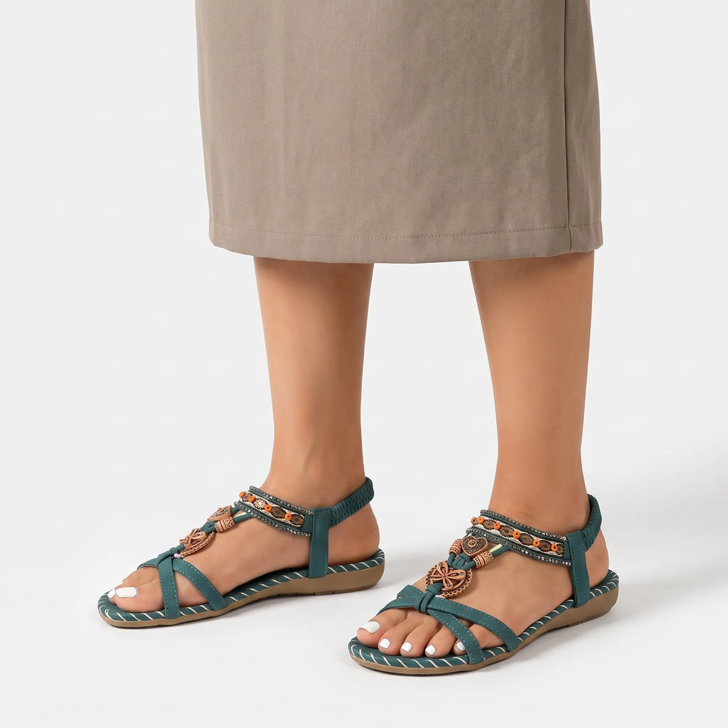 Solaria  - Multi-Strap Orthopaedic Sandals Holiday Walking