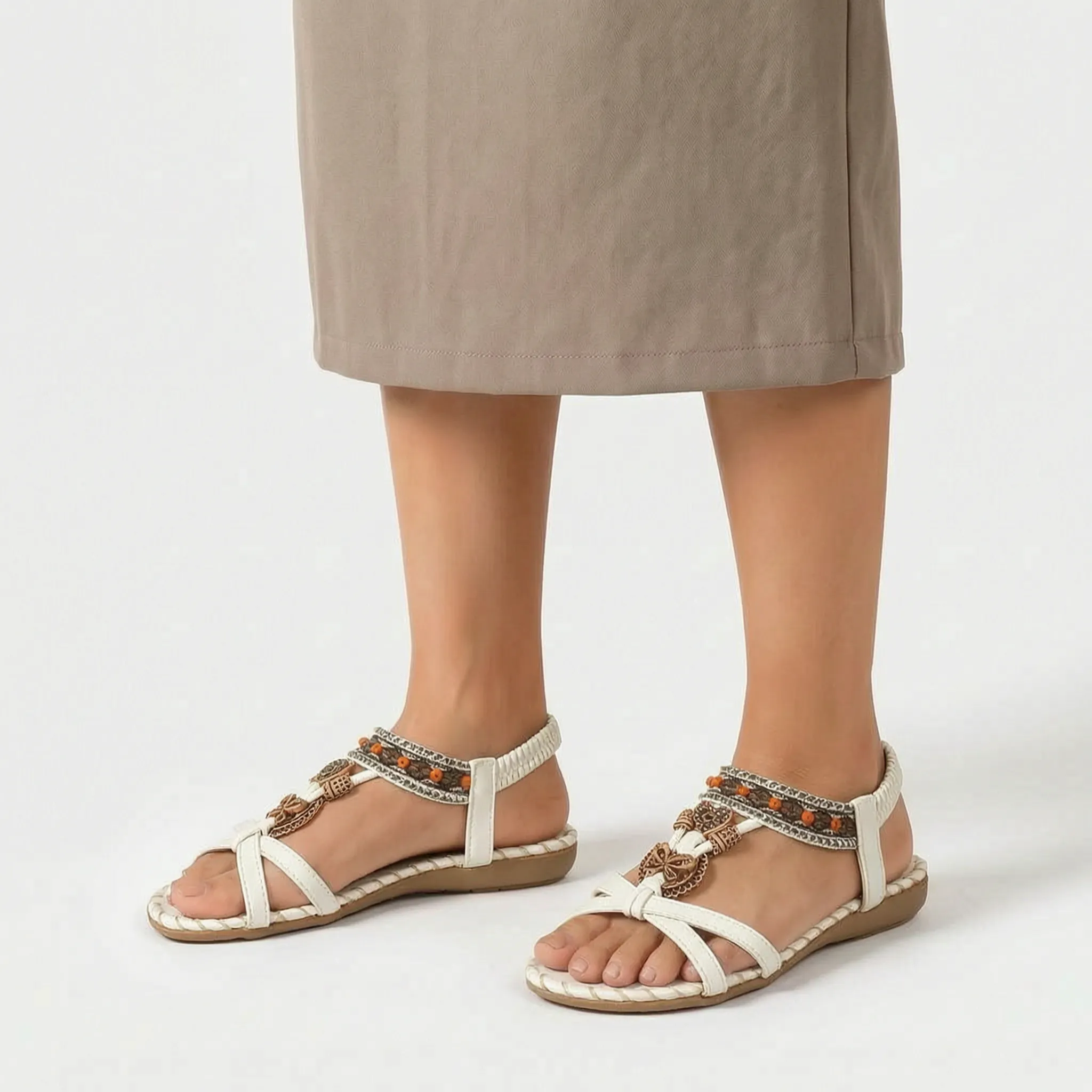 Solaria  - Multi-Strap Orthopaedic Sandals Holiday Walking