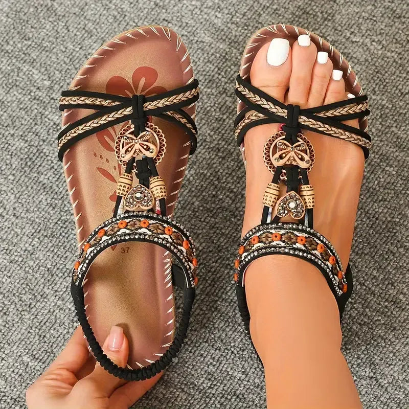 Solaria  - Multi-Strap Orthopaedic Sandals Holiday Walking