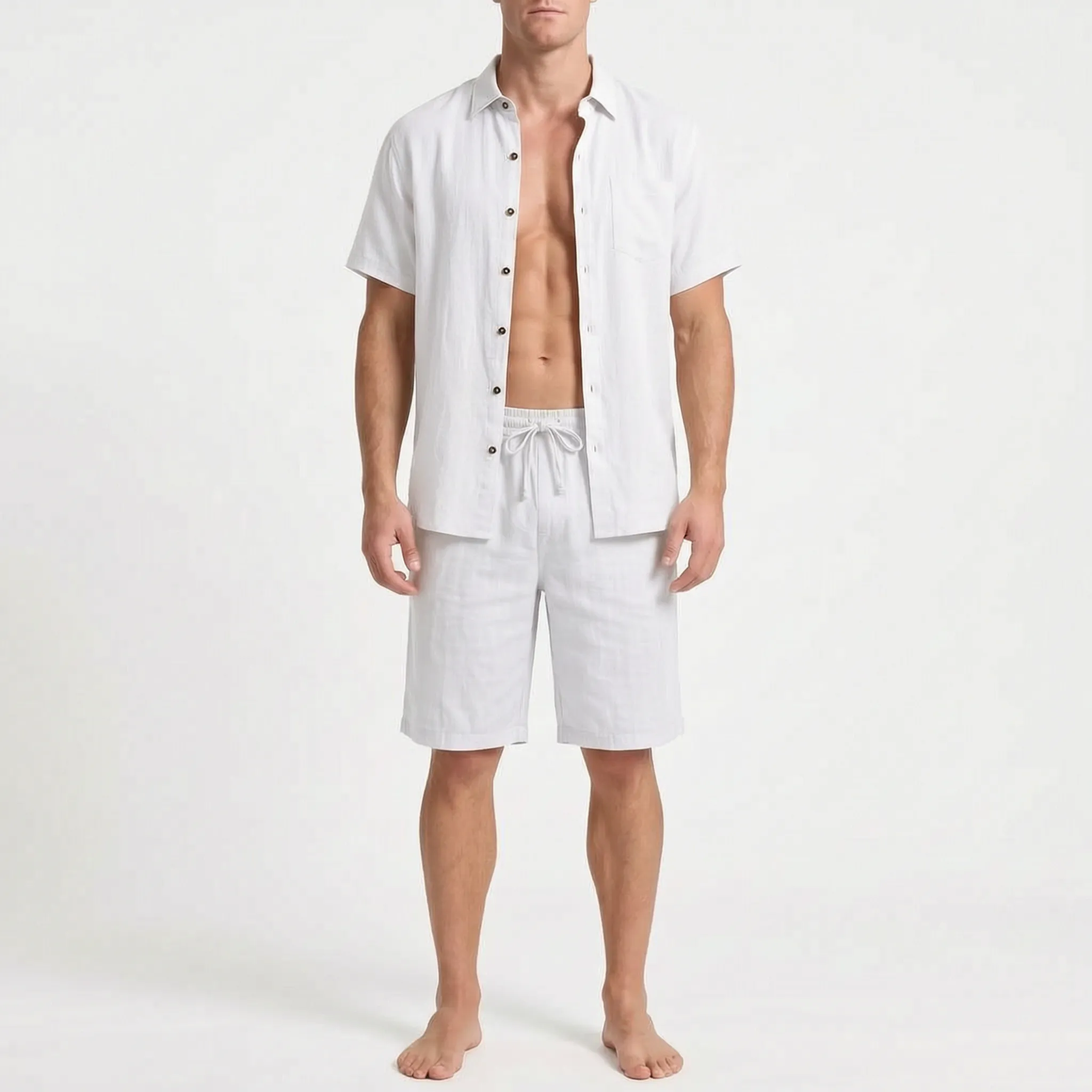 Solarix  - Casual Short-Sleeve Summer Co-Ord Set Beach Holidays