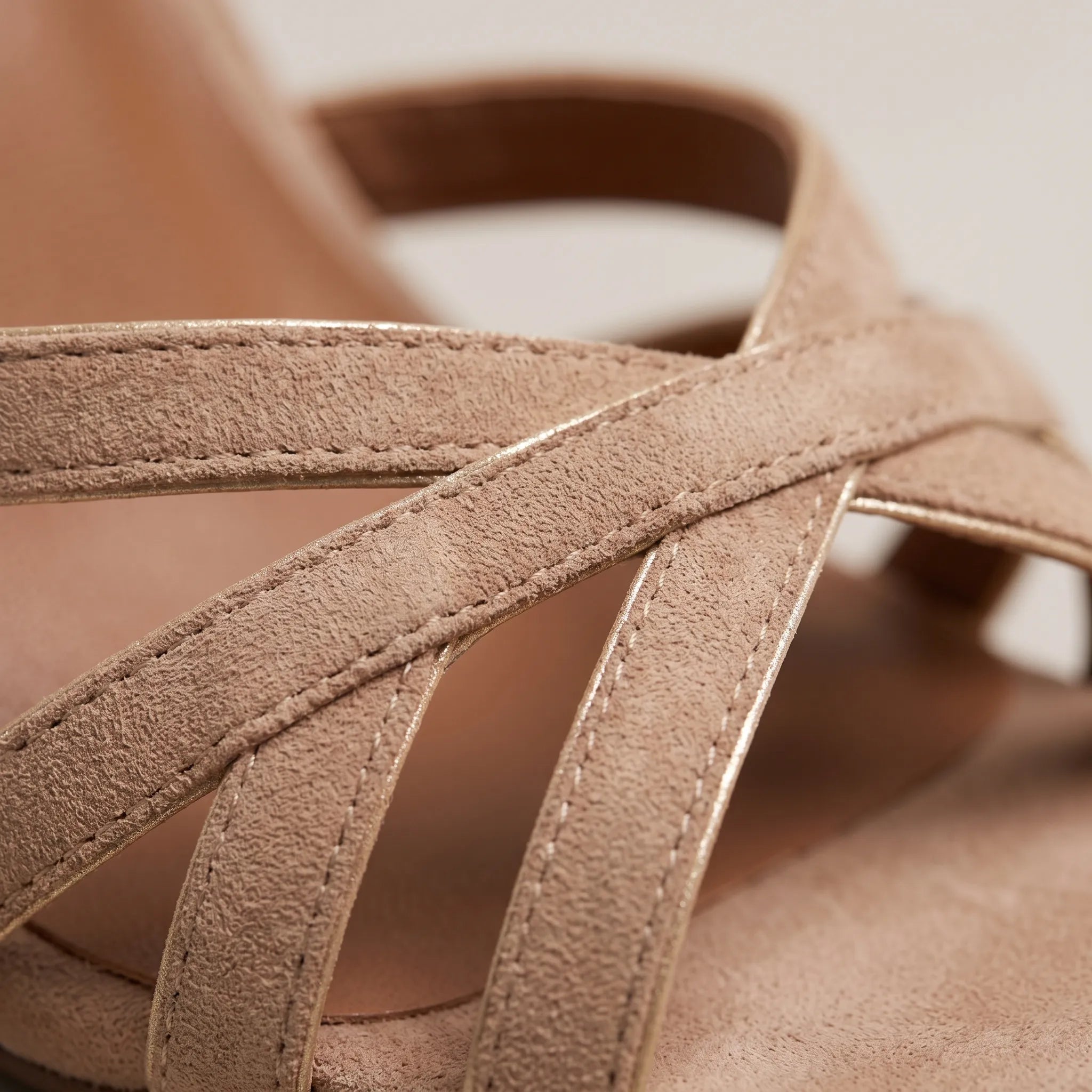 Strappella - Strappy Block Heel Sandals Evening Events