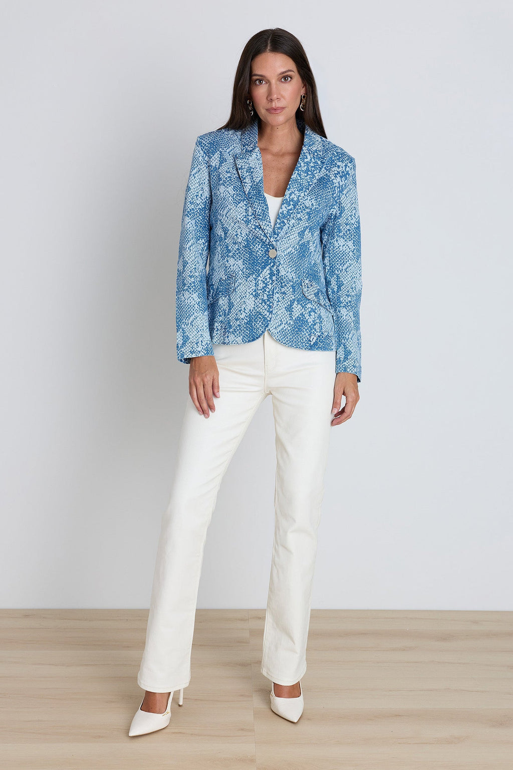 Vipera - Snake Print Tailored Blazer Evening Occasions — view 2 of 5