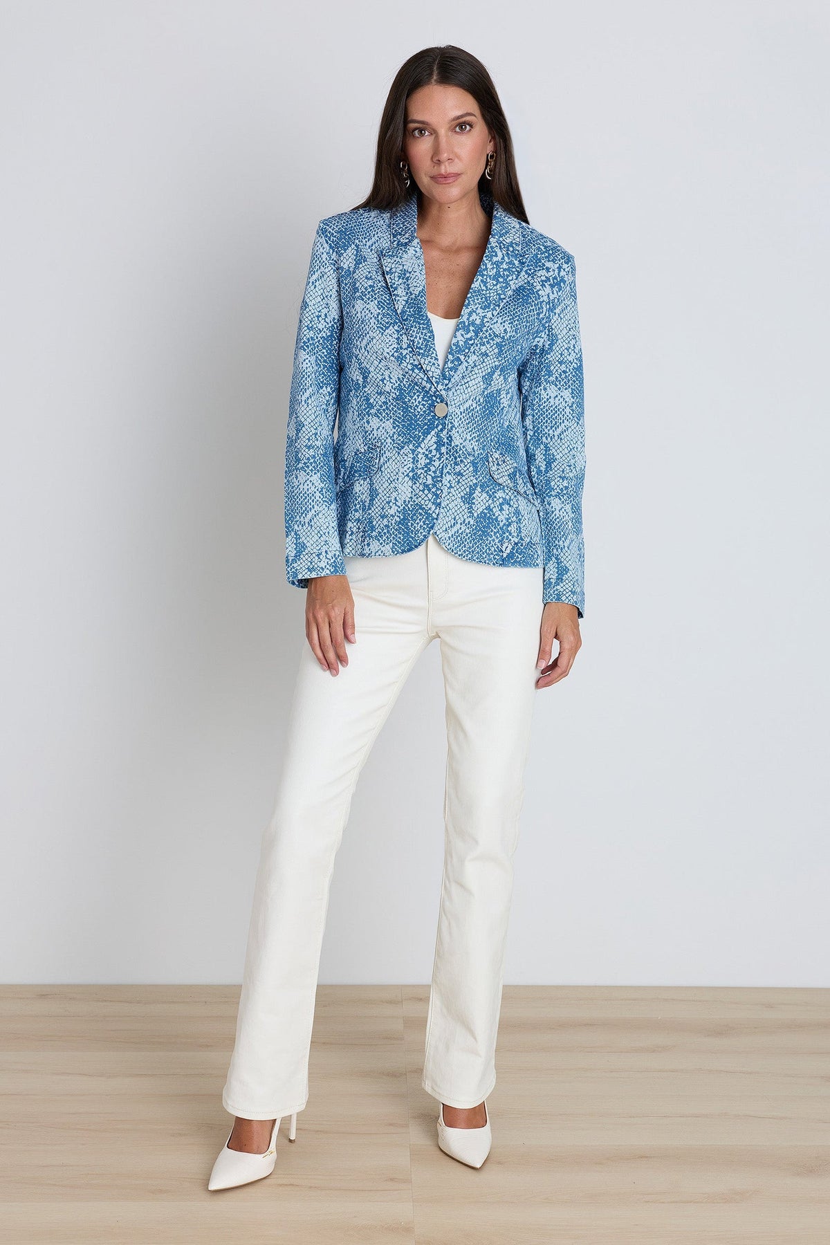 Vipera - Snake Print Tailored Blazer Evening Occasions — view 2 of 5