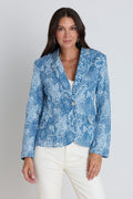 Vipera - Snake Print Tailored Blazer Evening Occasions