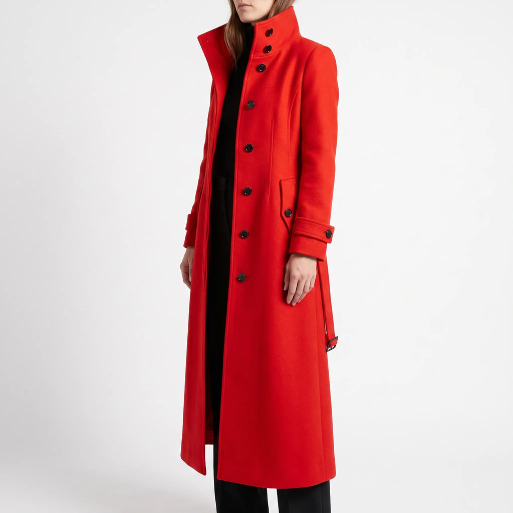 TailorTrench - Longline Tailored Women's Trench Coat Daily Commuting