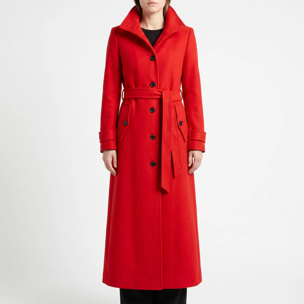 TailorTrench - Longline Tailored Women's Trench Coat Daily Commuting