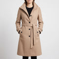 TrenchVibe - Classic Single-Breasted Long Trench Coat Daily Commuting