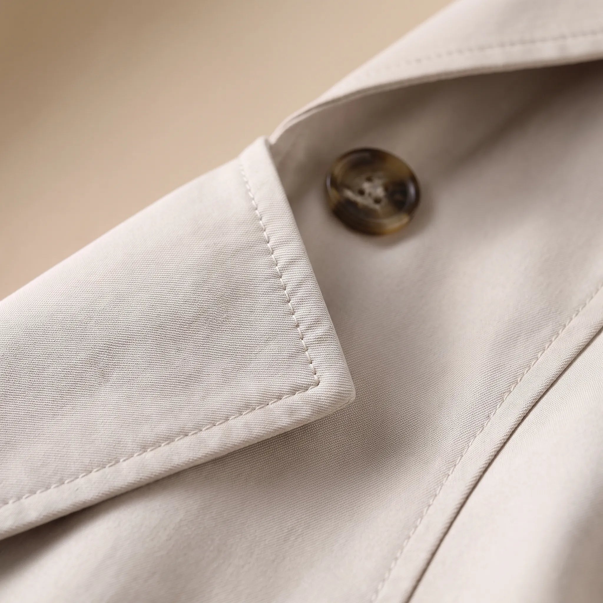 Trenchora - Single-Breasted Women's Trench Coat Daily Commuting