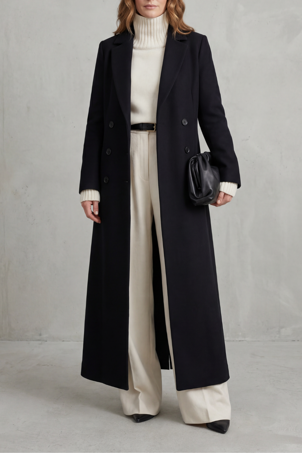 Wrenfield - Long Wool Coat For Cold Weather Wear