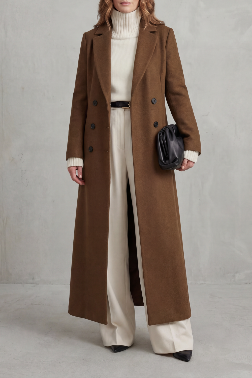 Wrenfield - Long Wool Coat For Cold Weather Wear — view 5 of 10