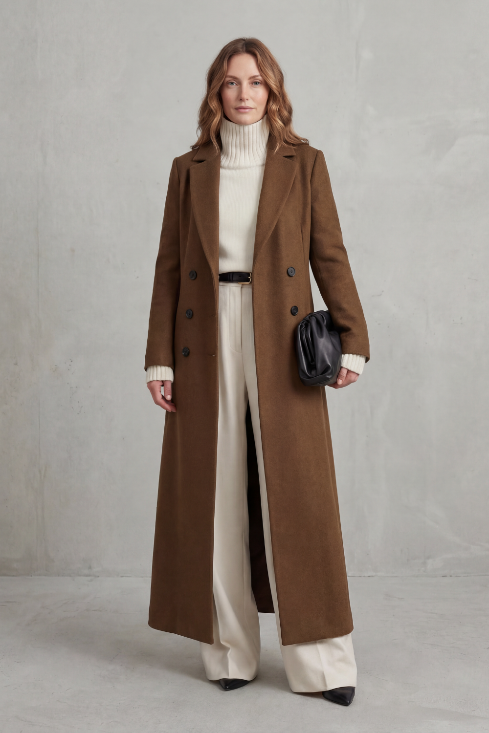 Wrenfield - Long Wool Coat For Cold Weather Wear — view 6 of 10