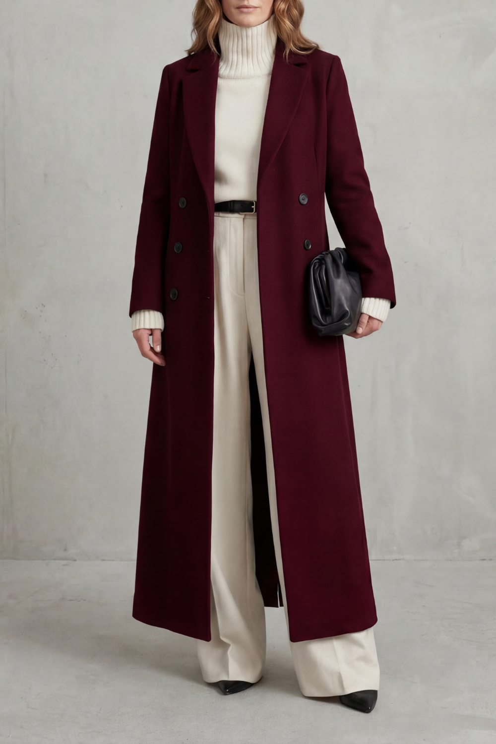 Wrenfield - Long Wool Coat For Cold Weather Wear — view 7 of 10