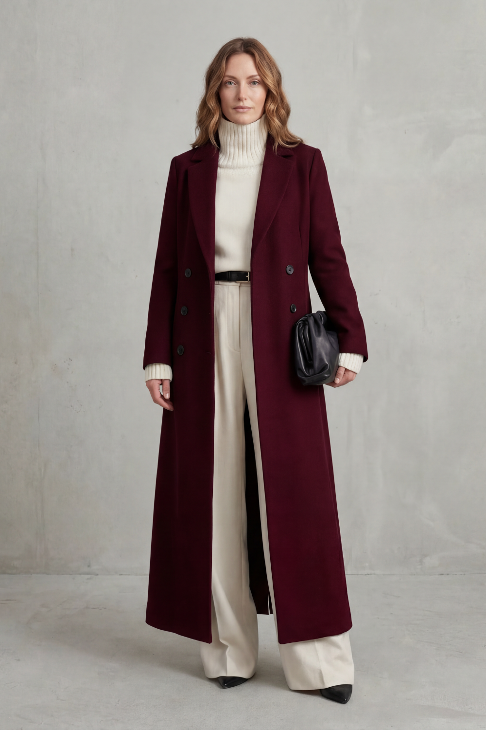 Wrenfield - Long Wool Coat For Cold Weather Wear — view 8 of 10
