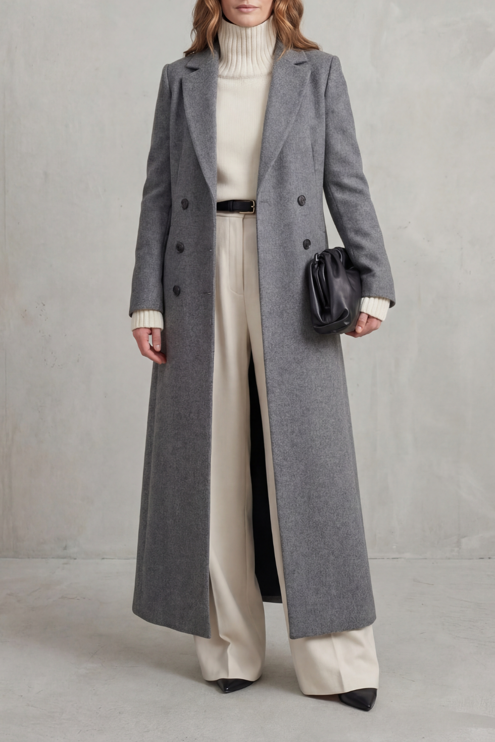Wrenfield - Long Wool Coat For Cold Weather Wear — view 9 of 10