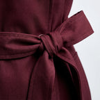 Veldora - Double-Breasted Belted Long Trench Coat Cool Weather Commuting — view 3 of 3