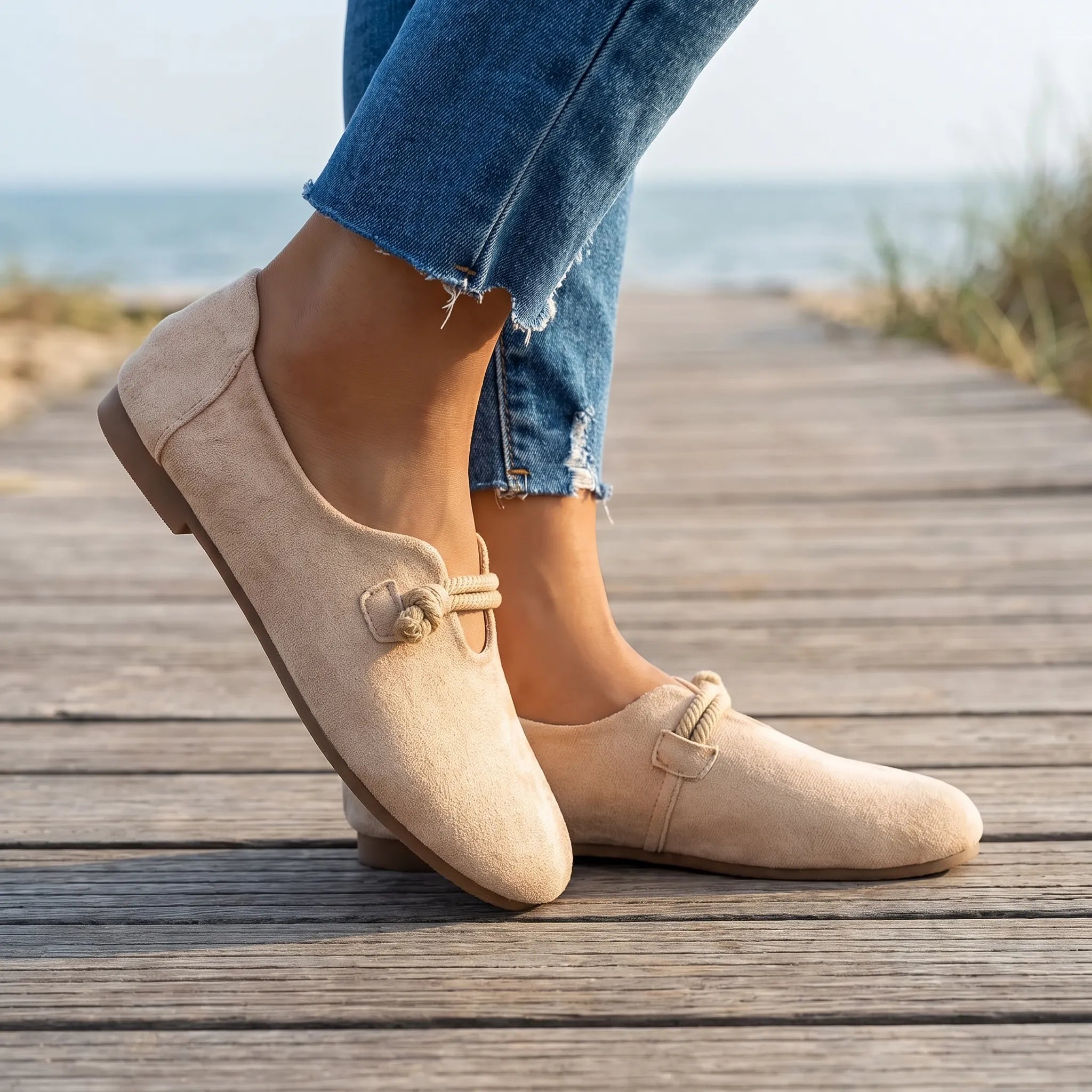 Veline  - Smart Casual Slip-On Flat Shoes Everyday City Walking