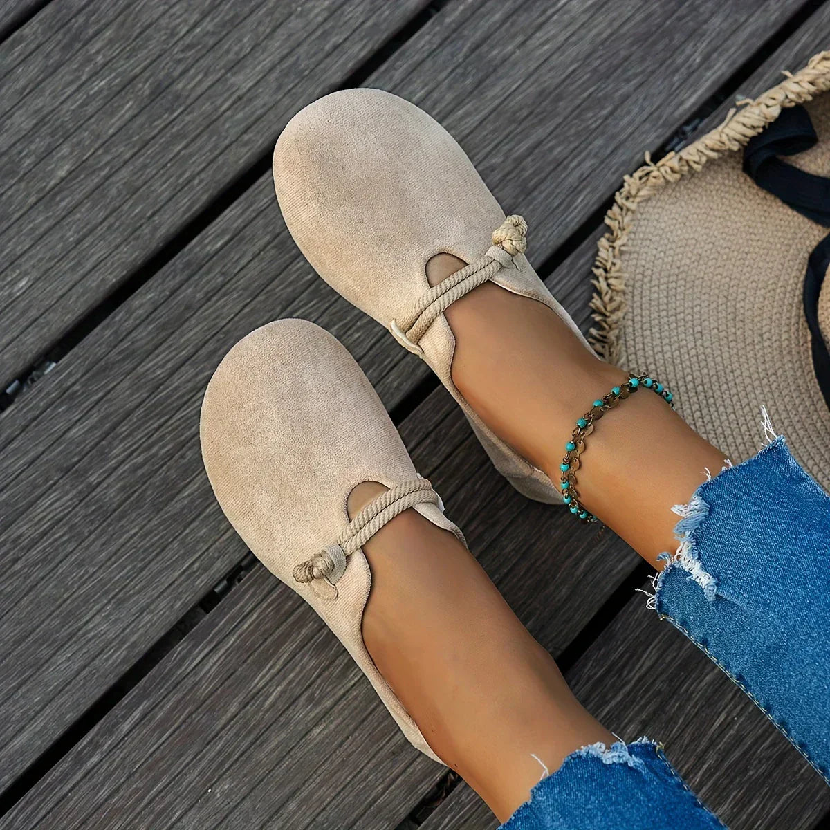 Veline  - Smart Casual Slip-On Flat Shoes Everyday City Walking