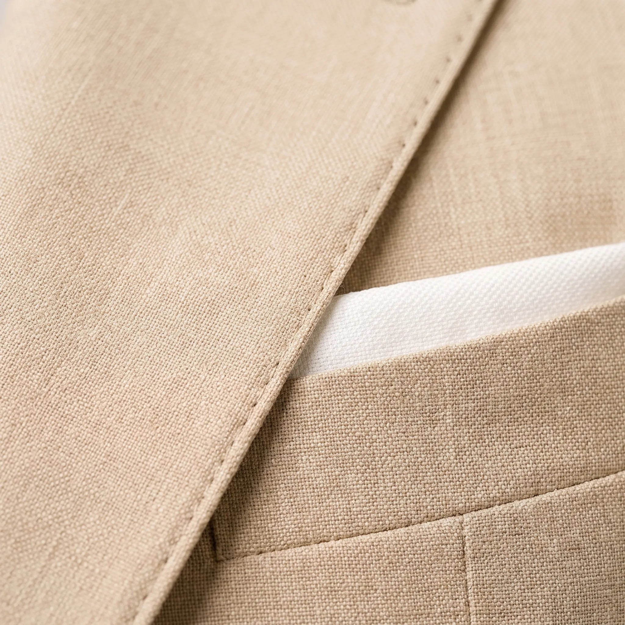 Vellara - Khaki Green Tailored Men's Suit Summer Garden Parties