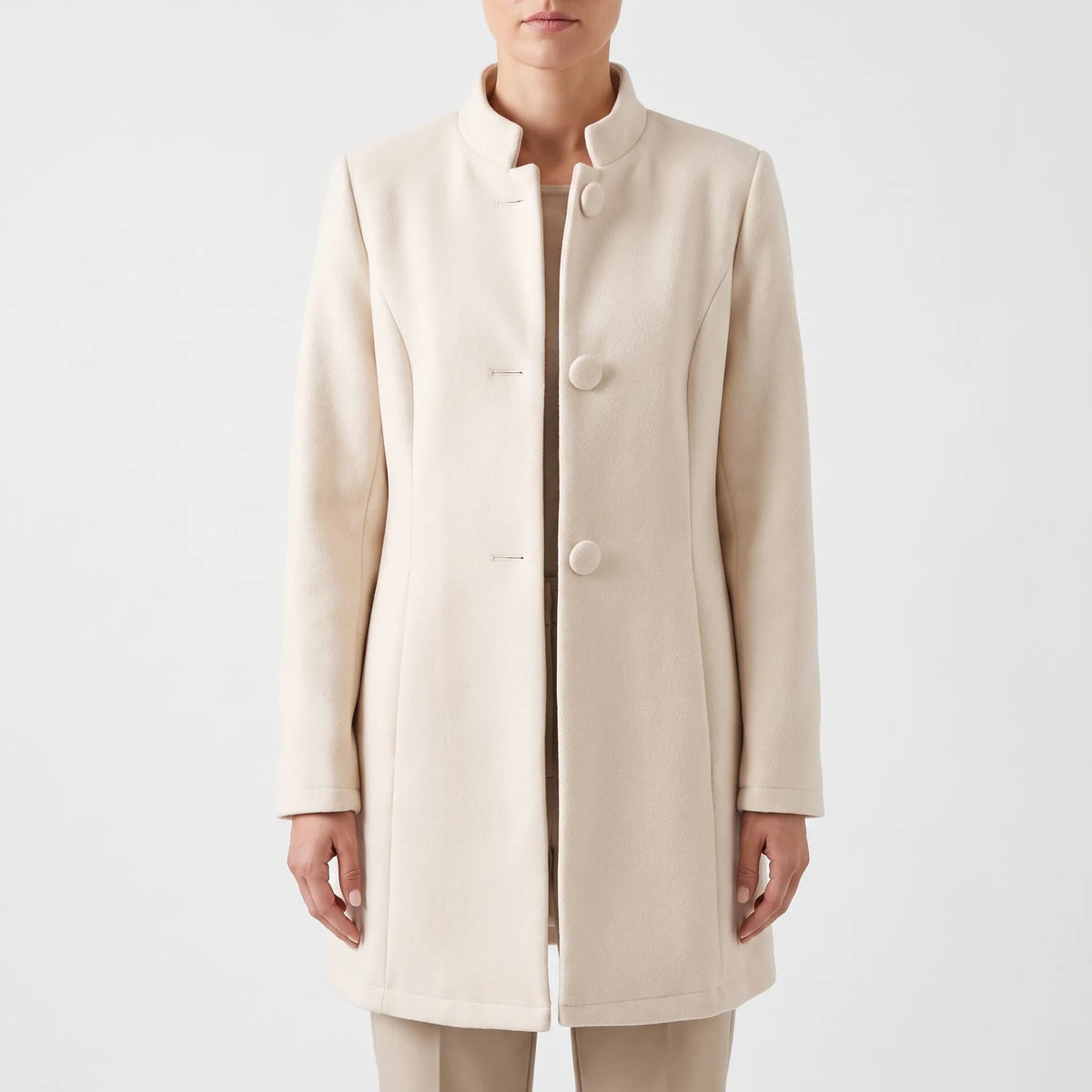 Veltora - Tailored Longline Winter Coat Daily Commutes