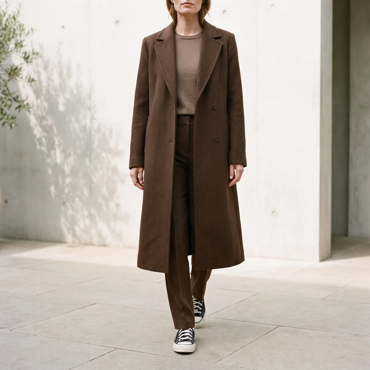 Veraline - Longline Tailored Winter Overcoat Cold Weather Layering