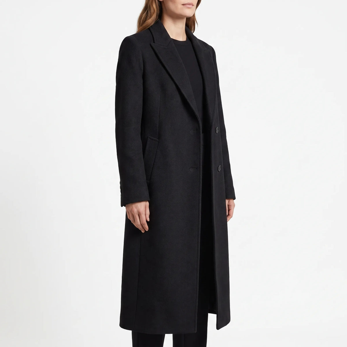 Veraline - Longline Tailored Winter Overcoat Cold Weather Layering