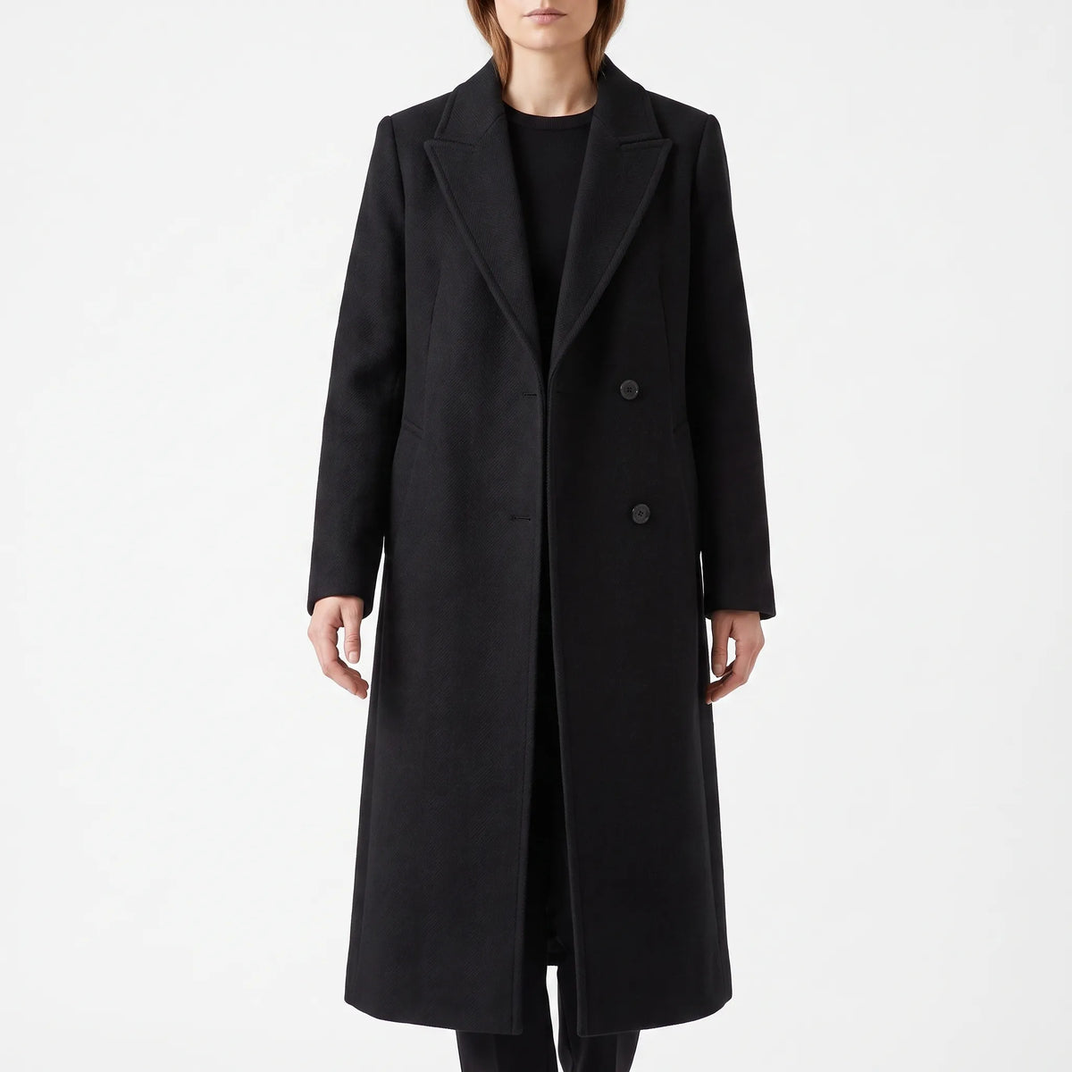 Veraline - Longline Tailored Winter Overcoat Cold Weather Layering