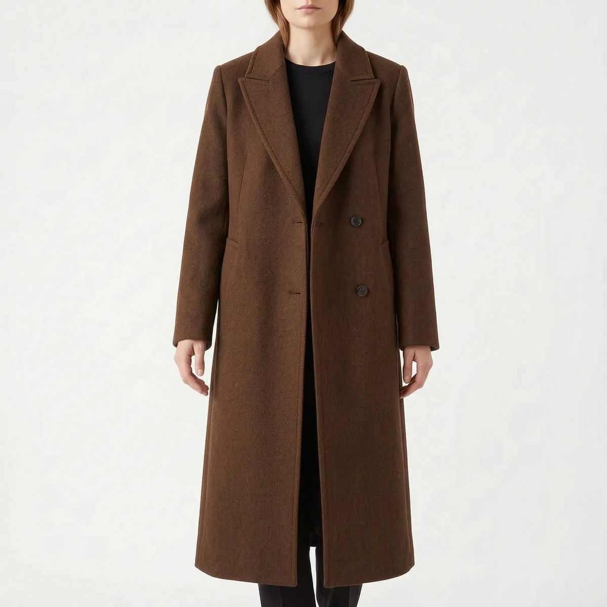 Veraline - Longline Tailored Winter Overcoat Cold Weather Layering