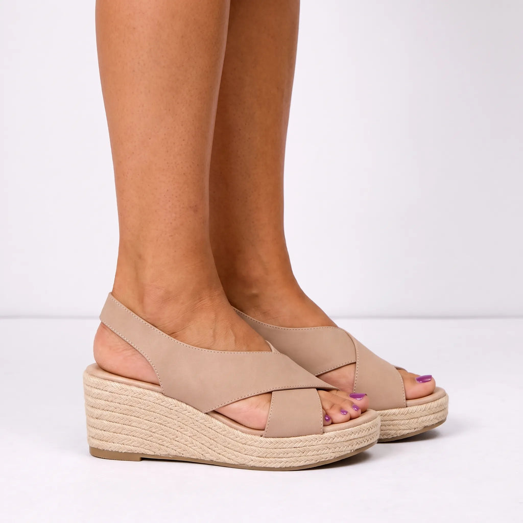 WedgeStrides - Wedge Espadrille Sandals City Breaks