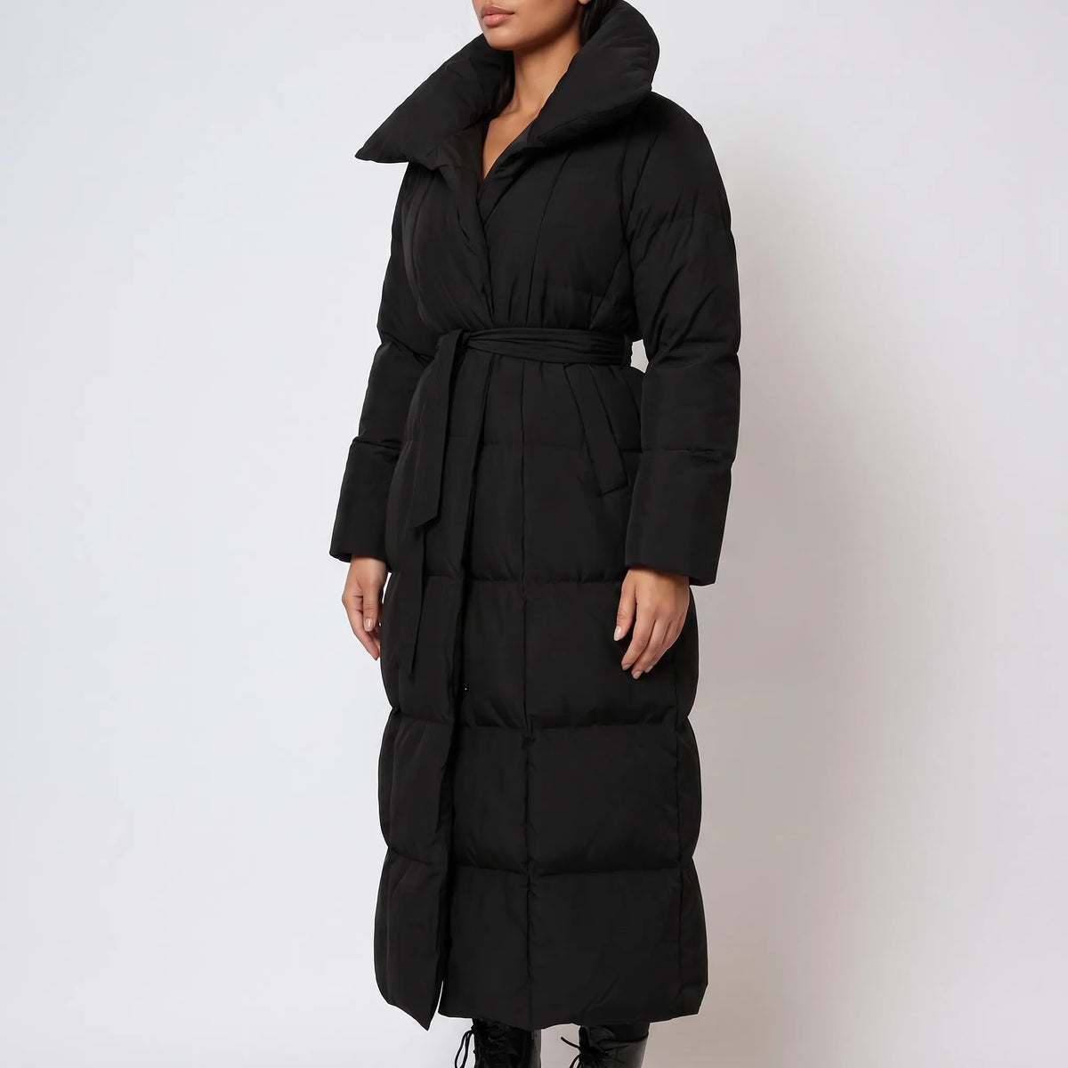 Winterline - Long Padded Winter Coat Cold Weather Commutes