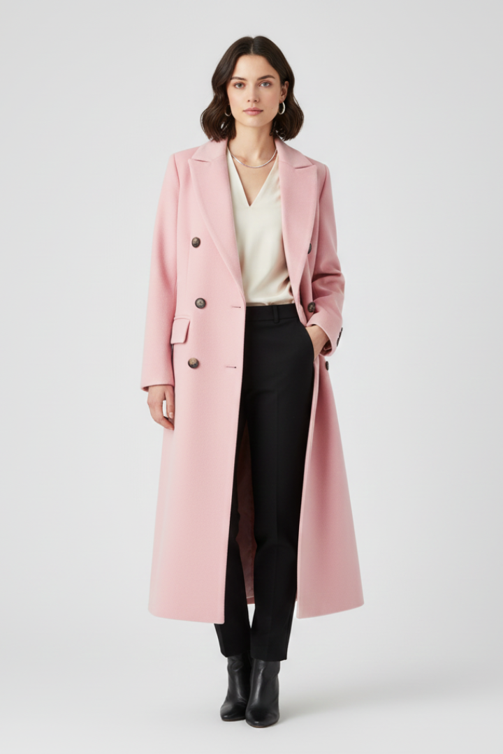 Ashbourne - Long Lapel Coat Smart Layering — view 6 of 9