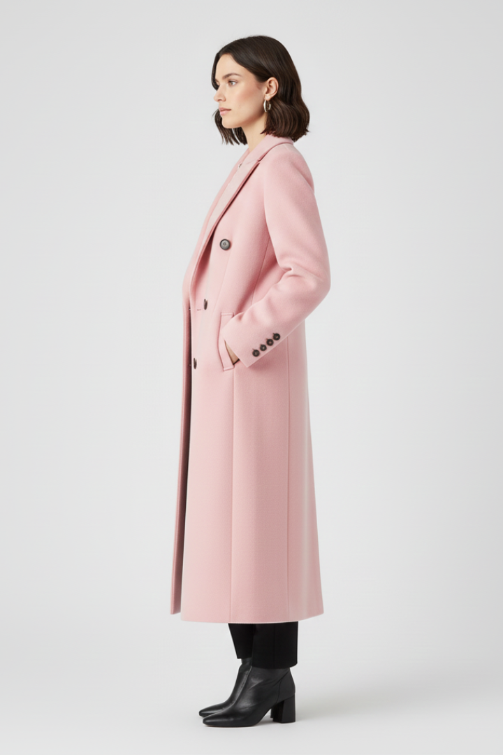 Ashbourne - Long Lapel Coat Smart Layering — view 8 of 9