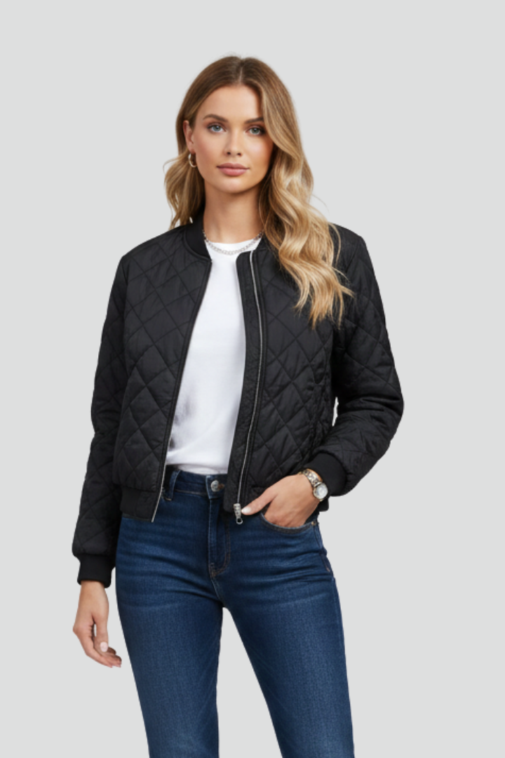 Cassinda - Quilted Zip Jacket Casual Everyday Wear — view 2 of 5