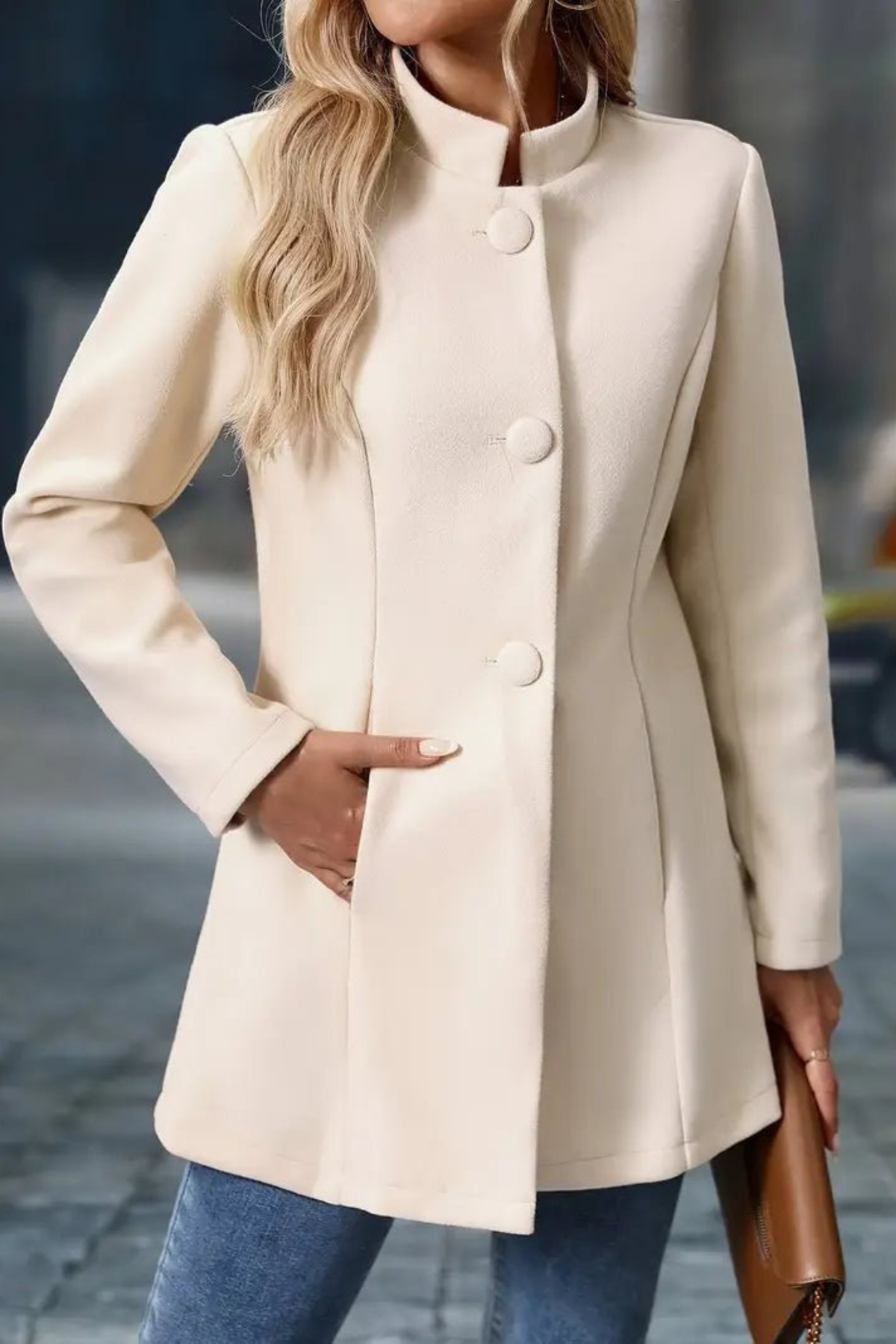 Camrose - Wool Blend Winter Coat Weekday To Evening — view 3 of 9