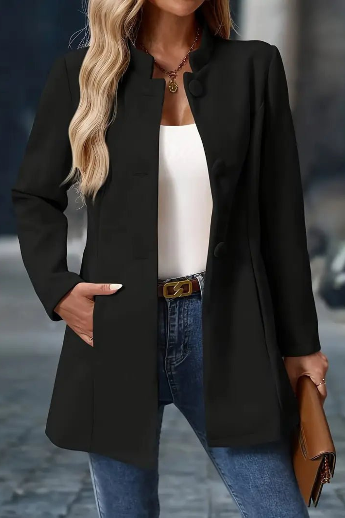 Camrose - Wool Blend Winter Coat Weekday To Evening — view 6 of 9