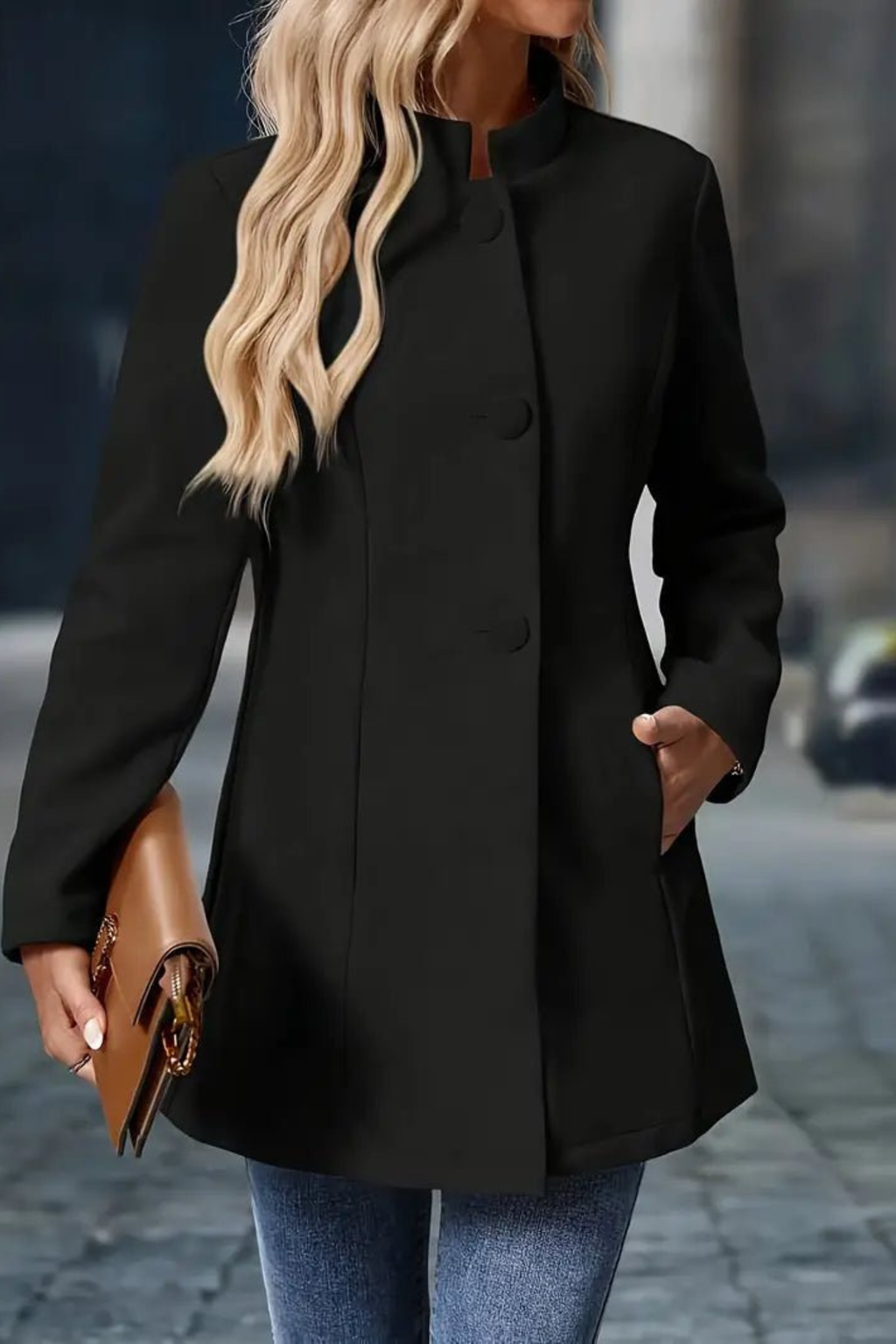 Camrose - Wool Blend Winter Coat Weekday To Evening — view 7 of 9