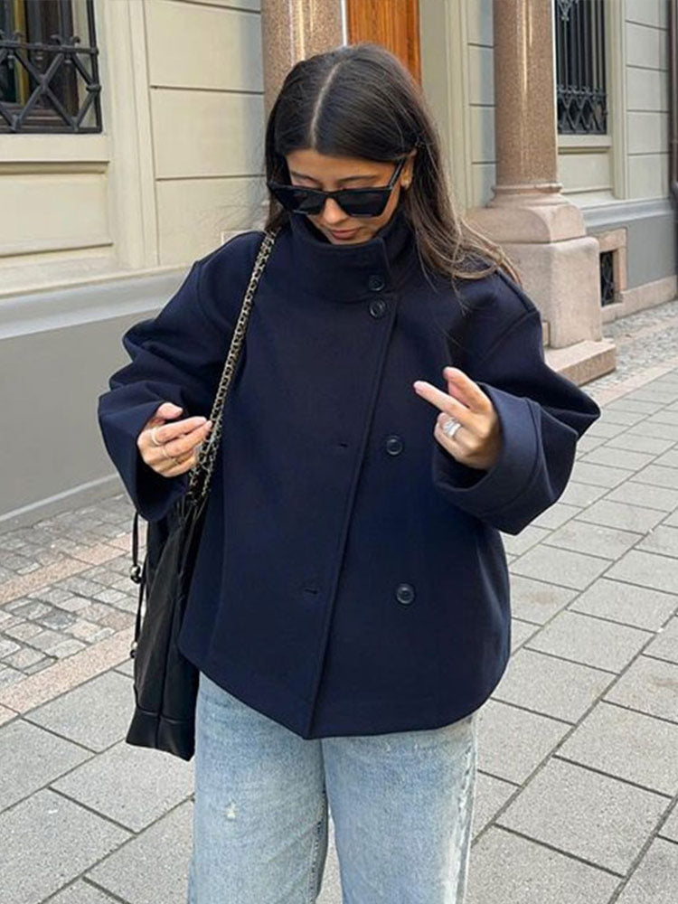 Marlden - Relaxed Wool Coat City Errands Everyday Wear — view 2 of 7