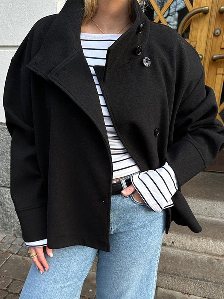 Marlden - Relaxed Wool Coat City Errands Everyday Wear — view 4 of 7