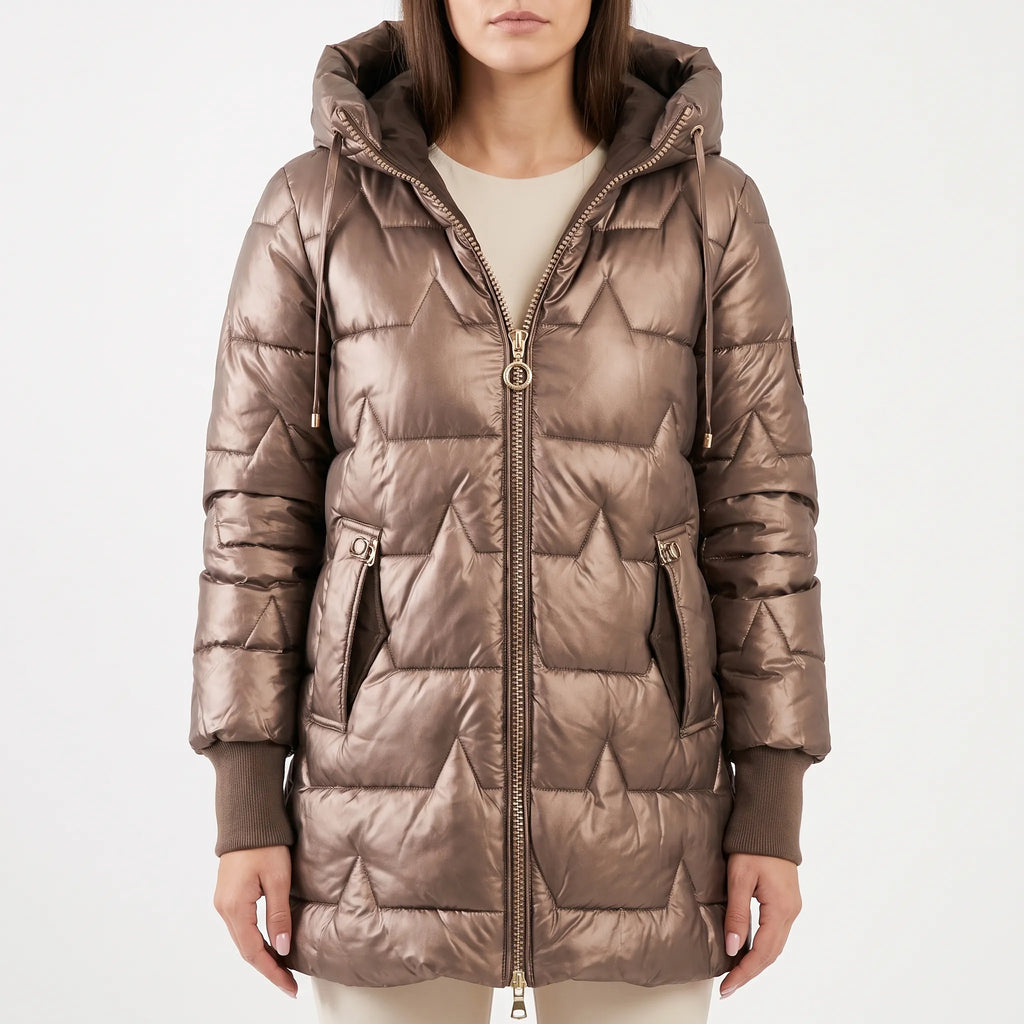 ZaharaPuffer - Hooded Puffer Jacket Autumn Layering