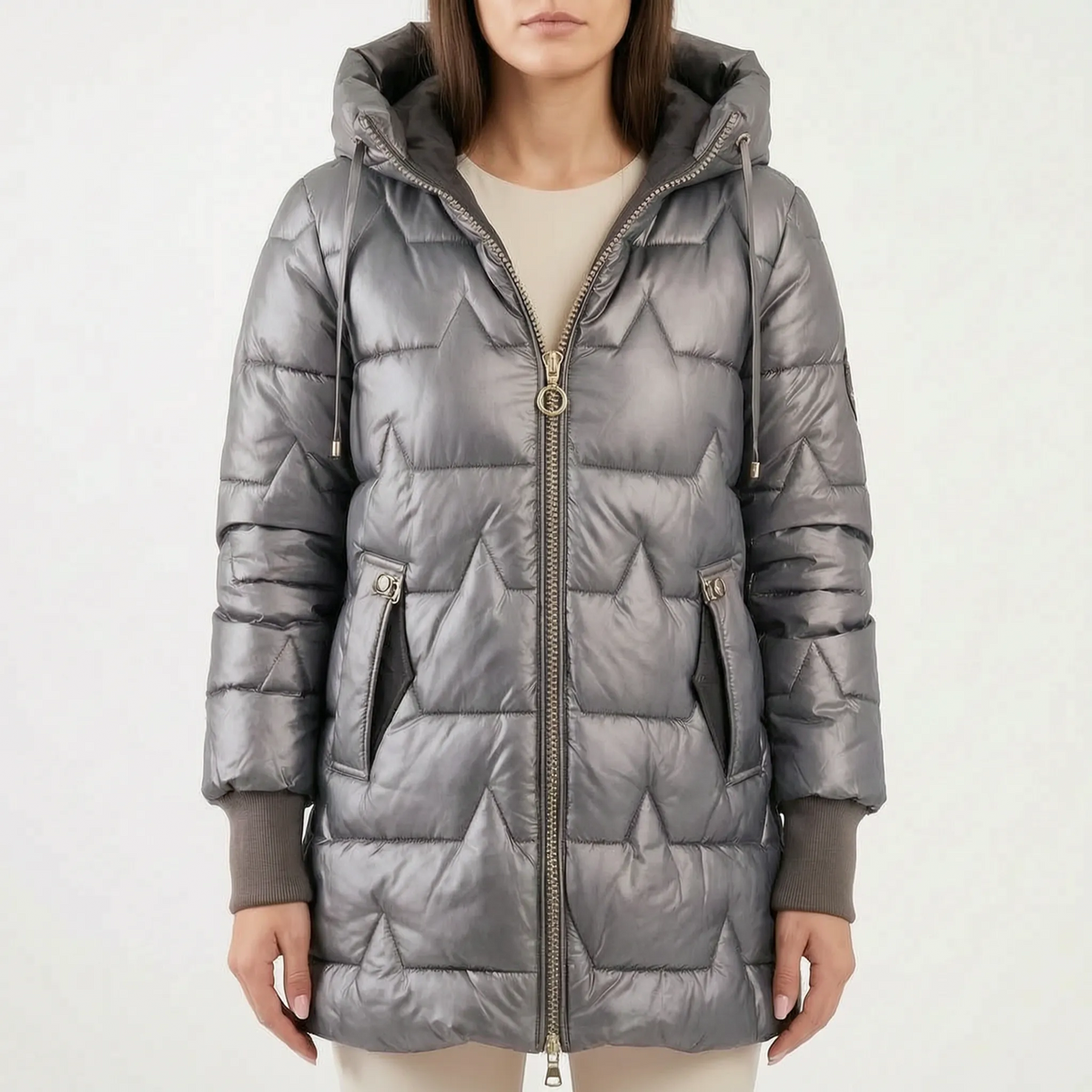 ZaharaPuffer - Hooded Puffer Jacket Autumn Layering