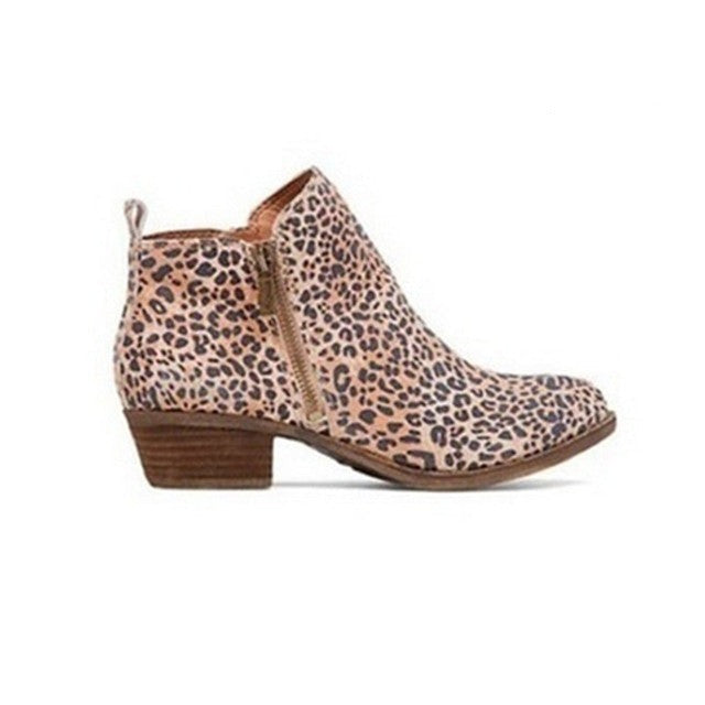 Verrino - Women's Block Heel Ankle Boots Office Weekend Wear — view 5 of 7