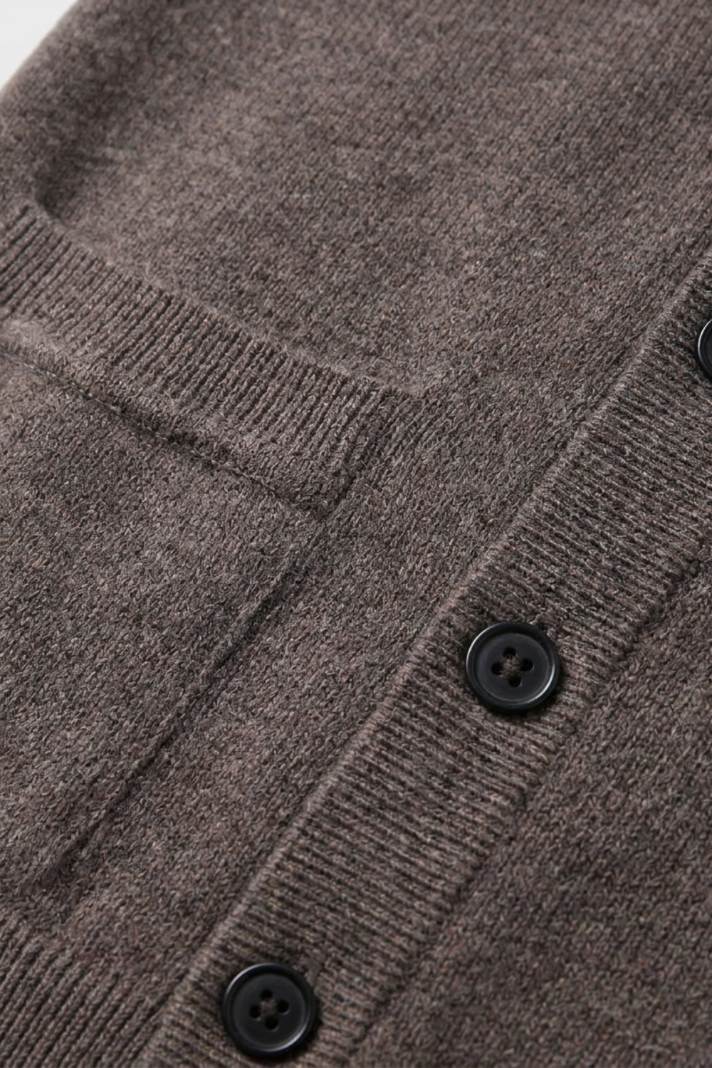 Ashworn - Knitted V-Neck Waistcoat Smart Layering — view 2 of 10