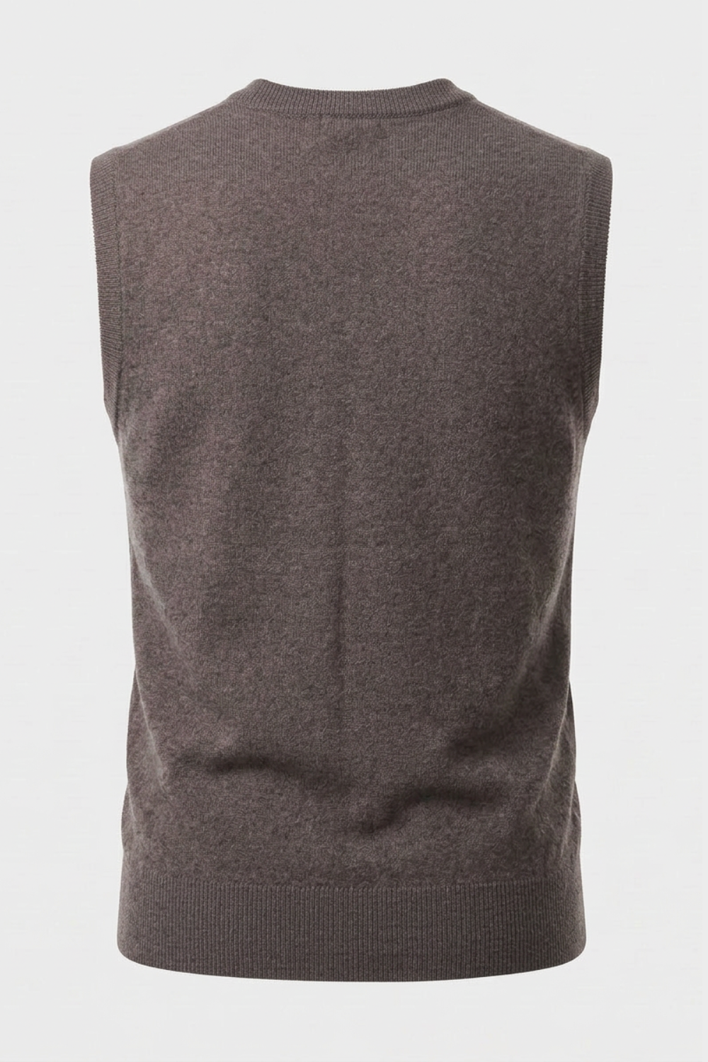 Ashworn - Knitted V-Neck Waistcoat Smart Layering — view 3 of 10