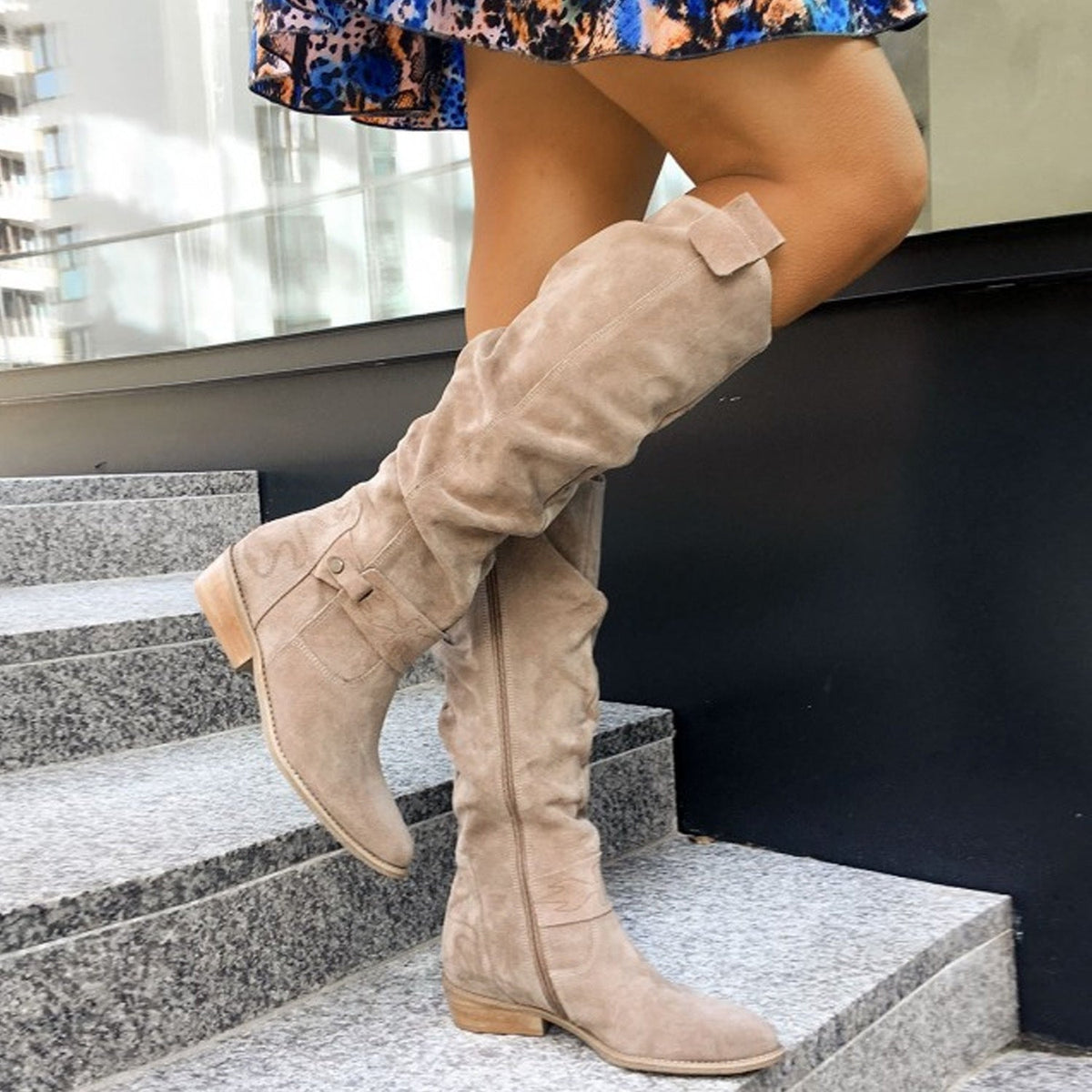 Belletine - Knee High Boots Cold Weather Styling — view 3 of 10