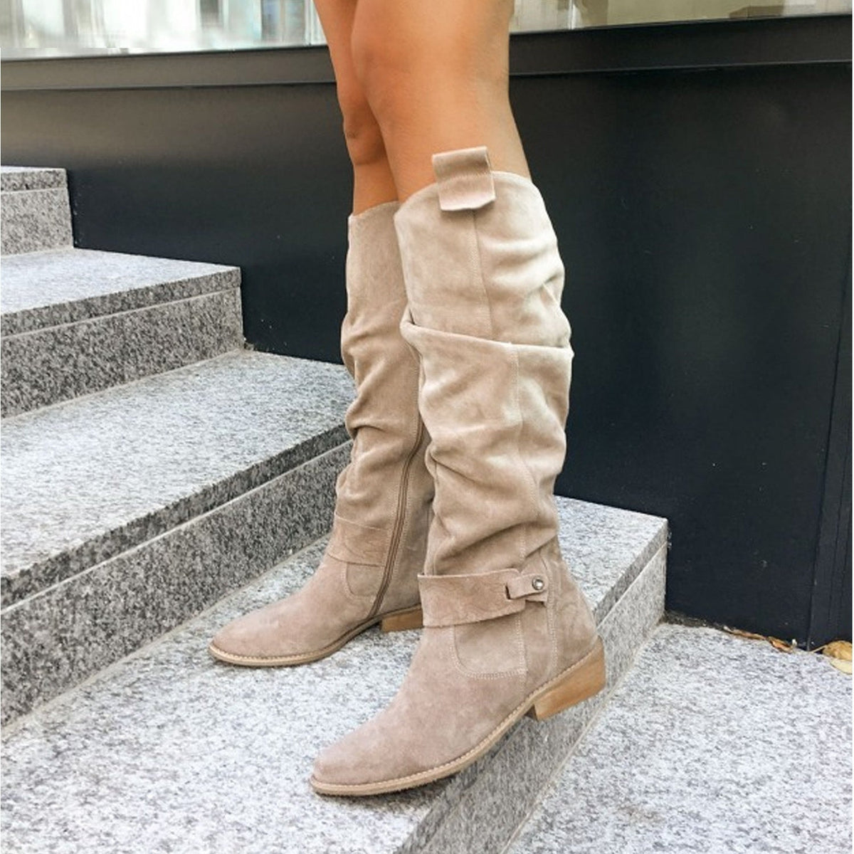 Belletine - Knee High Boots Cold Weather Styling — view 7 of 10