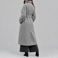 Belmora - Belted Longline Wrap Coat Winter Wear — view 3 of 6