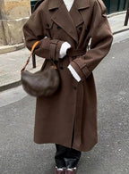 Belmorra - Belted Midi Coat Autumn Winter Occasions — view 2 of 8