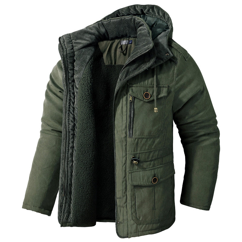 Borealis - Fleece Lined Winter Parka Cold Weather Commuting — view 3 of 5